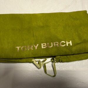 Tory Burch Large Dust Bag (for large bag )green velour  20,5x22”
